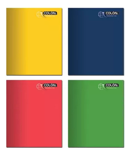 Paquete 10 Cuadernos College Colon 7mm Color Variados