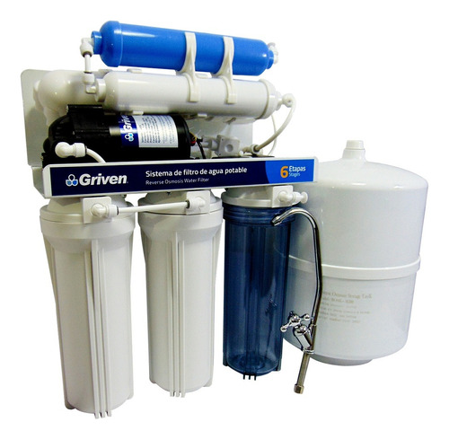 Purificador De Agua Filtro Osmosis Inversa 6 Etapas