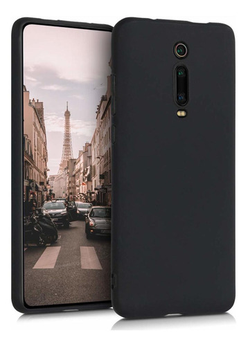 Funda De Silicona Para Xiaomi Mi 9t Pro, Negra Kwmobile 