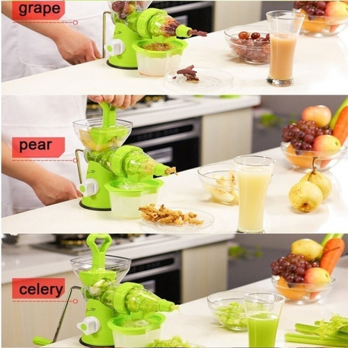 Imagem 3 de 6 de Espremedor De Sucos Multifuncional Manual Frutas Vegetais