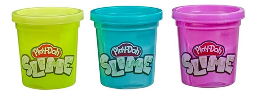 Pack Play Doh Slime 6 Latas Diferentes Colores
