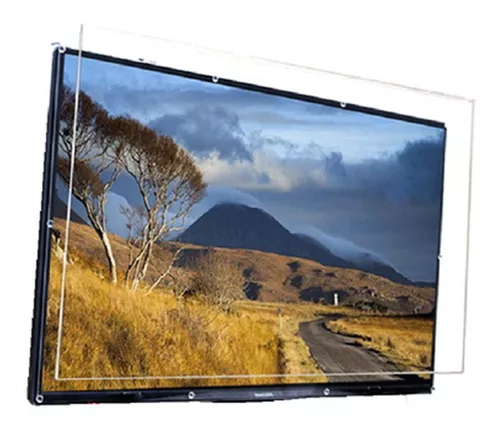 Protector de pantalla de TV antideslumbrante para 60 pulgadas, filtro para  TV antideslumbrante, pantalla de luz azul, película mate, tasa antirreflejo