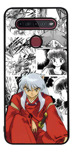 Funda Protector Case Para LG K51s Inuyasha Anime