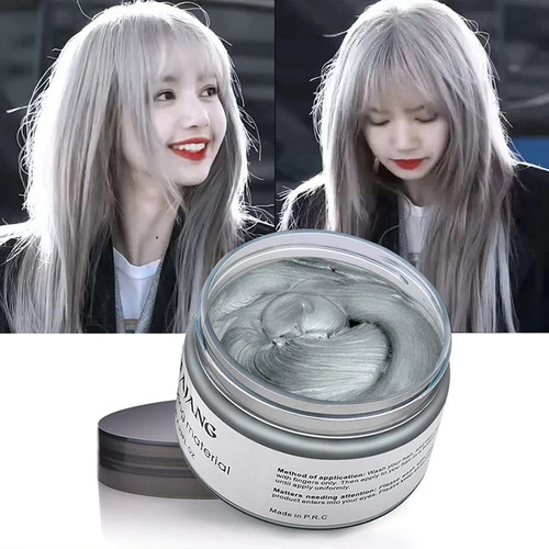 Pomada Para Peinar El Cabello Mofajang Color Silver Grandma