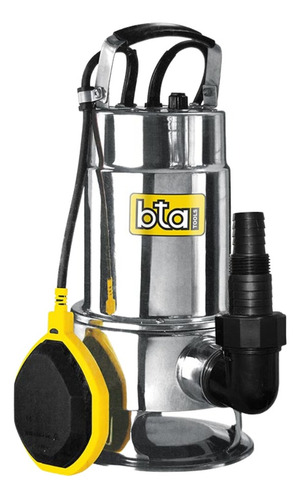 Imagen 1 de 7 de Bomba Sumergible Bta Agua Turbia 900w Desagote Acero Inox