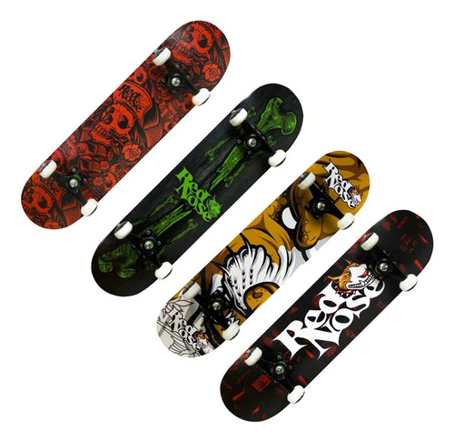 Skate Skateboard Red Nose Semi Profissional