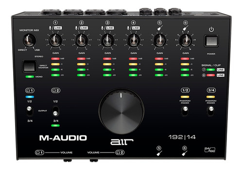 Imagen 1 de 5 de Interface M-audio Air 192|14 192khz Pro Tools Cuotas