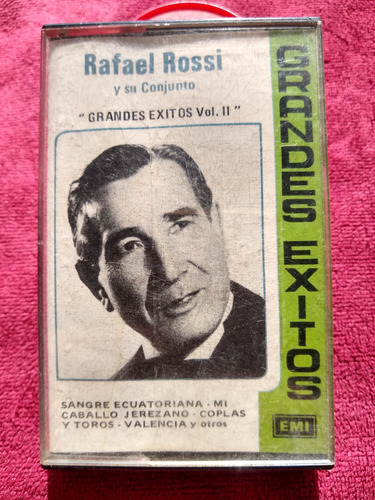 Cassettes De Rafael Rossi, Grande Exitos Vol.2, Buen Estado