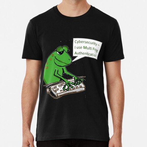 Remera Cybersecurity Frog Utiliza La Autenticación Multifacé