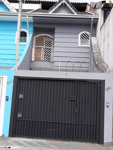 Imagem 1 de 27 de Sobrado À Venda 3 Quartos, 1 Suíte, Lavabo, 2 Vagas De Garagem, Vila Luzita, Santo André, Sp - Ca00010 - 69805367