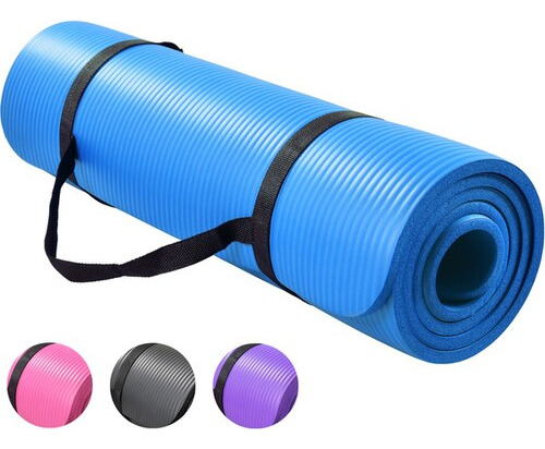 Mat Yoga 10mm De Grosor Pilates Fitness Extra Grueso 