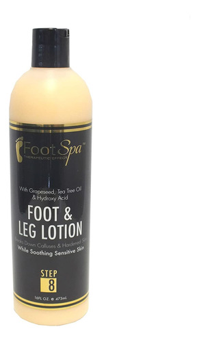 Foot Spa - Locion De Masaje Para Terapia Curativa, 16 Onzas,