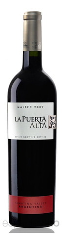 Vino La Puerta Alta Malbec De Valle De La Puerta