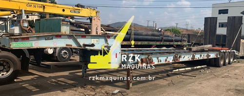 Imagem 1 de 15 de Carreta Prancha Reta 3 Eixos Rodotec Com Rampa - 2011