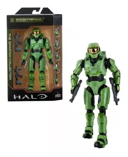 Halo Master Chief Halo 2 Con Accesorios Figura