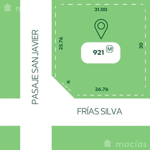 Excelente Terreno Esquina En Yerba Buena A 3 Min De Av. Perón