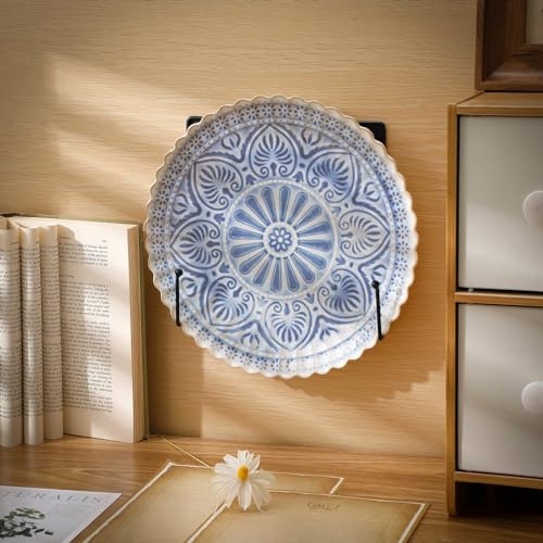 Gisafai 2 Pcs Soportes Grandes De Pared Para Platos Para Ex