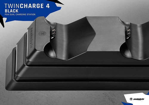 Cargador Dual 4 Ps4 Slim Pro Nuevo Snakebyte Original Msi