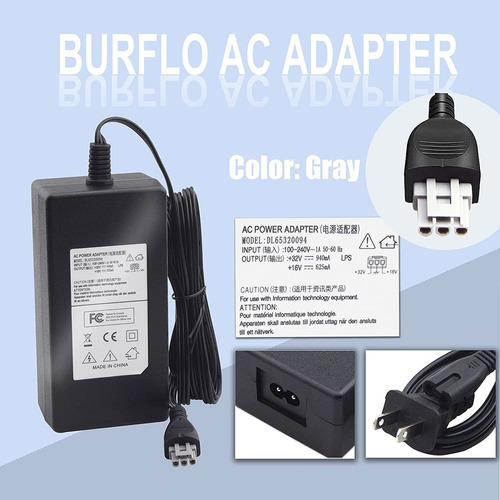 Burflo 32v 940ma Power Cord 0957-2146 For   Photosmart C314