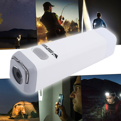 Mini Linterna Portátil Para Acampar Al Aire Libre Con Gancho