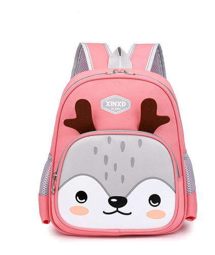 Mochila Infantil De Animalitos - Rosa