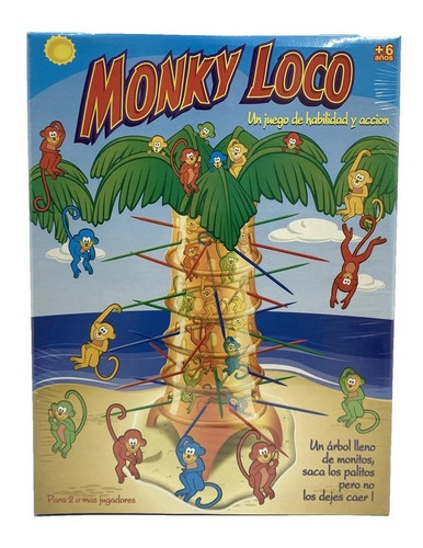 Juego Monky Loco Original Tv Art 071 Loonytoys