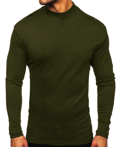 Una Camisa De Cuello Alto Con Cuello Alto Para Hombre, De Co