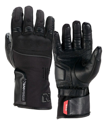 Guantes Softshell Y Cuero Reforzados Ninetoone Explorer Evo 