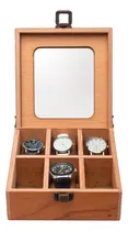Comprar Caja Organizadora De Relojes De Madera Gadnic Para 6 Relojes