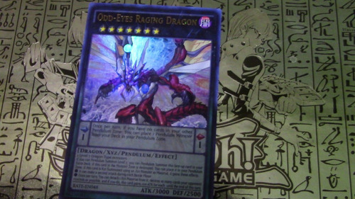 Yugioh Odd-eyes Raging Dragon Ultra Raro Envio Gratis