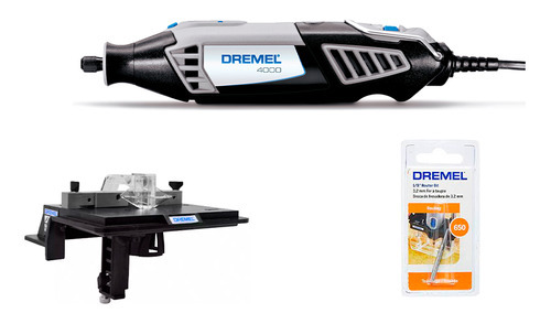 Dremel 2 Em 1 - Micro Retifica + Tupia De Mesa + Fresa Frequência 50 Hz/60 Hz Potência 175 W 230V - 240V