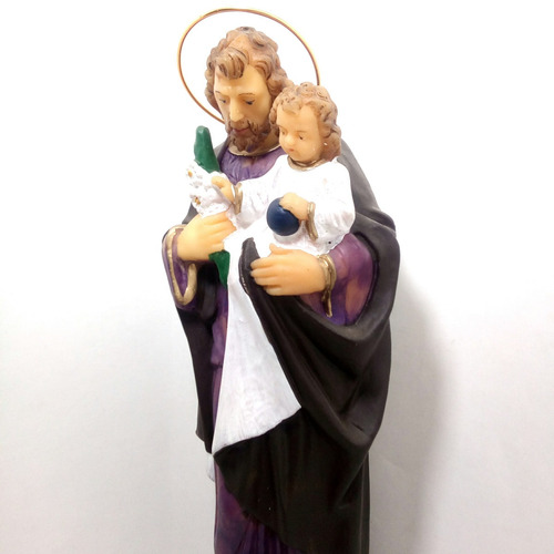 Imagen Religiosa - San Jose 30 Cm Pvc Irrompible