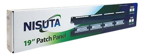 Pachera Nisuta Cat6 De 48 Puertos Nspa648