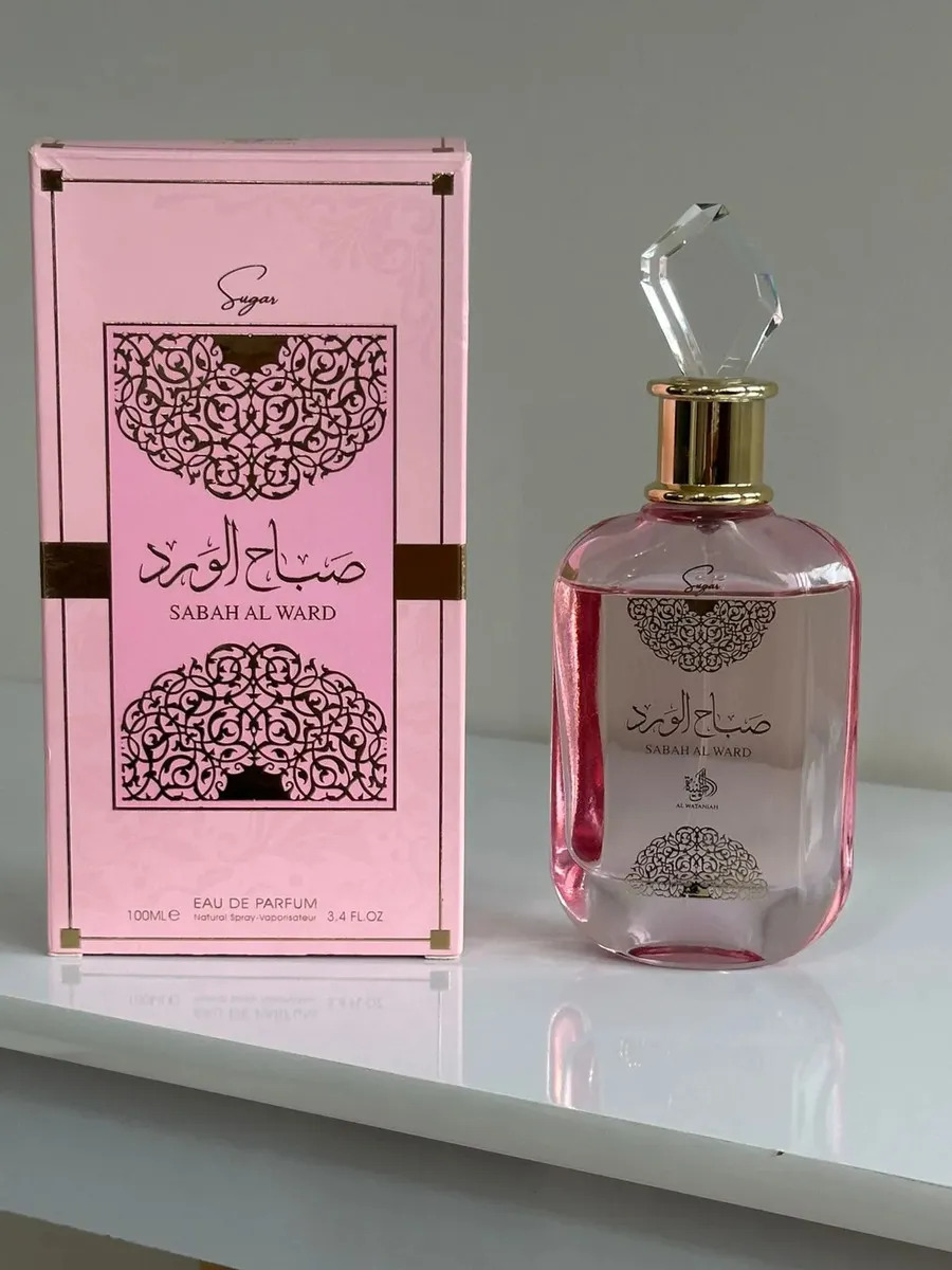 Perfume Árabe Sabah Al Ward Sugar Eau De Parfum 100 Ml