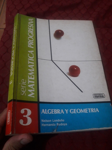 Libro Matemática Progresiva Álgebra Y Geometría Bedoya