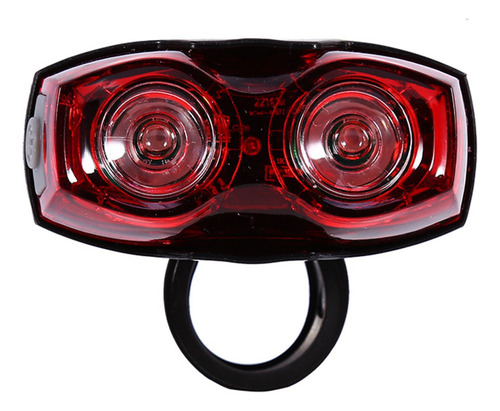 Ciclismo 2 Led Luz Intermitente Lámpara De Seguridad Trasera