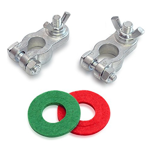 Marine Battery Terminal Wing Nuts Style Zinc Alloy Term...