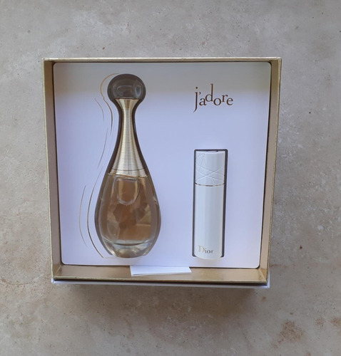 Perfume J'adore Dior Edp X 100 Ml + J'adore X 10 Ml Original