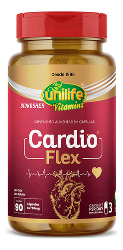 Cardio Flex - 90 Cáps Sabor Sem Sabor
