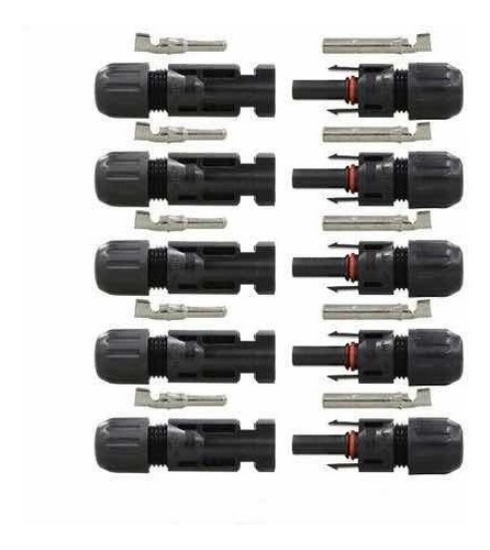 Conector Mc4 Set 5 Piezas