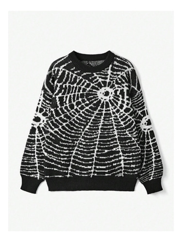 Sueter Telaraña Goth Halloween Envio Incluido