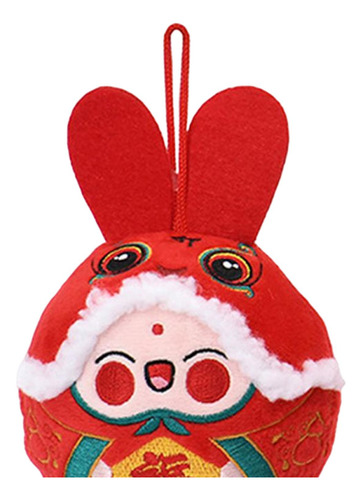 Año Nuevo Chino Conejo De Peluche De Juguete Creativo