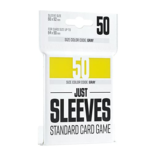 Solo Sleeves  Pack Of 50 Standard Card Sleeves For Board Ga