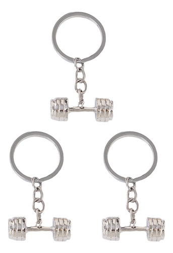 Xiaery Llavero Con Mancuernas En Miniatura Personality 3