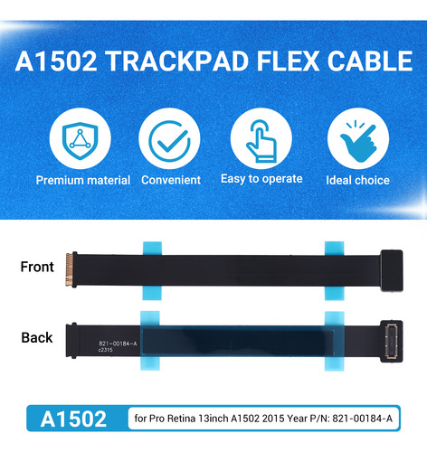 Cable Flexible Para Panel Táctil A1502 Para Macbook Pro Reti