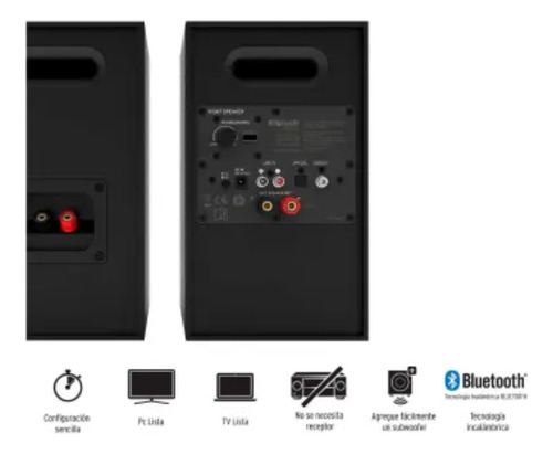 Bocinas Klipsch Kd-400, 2pzs, Bluetooth