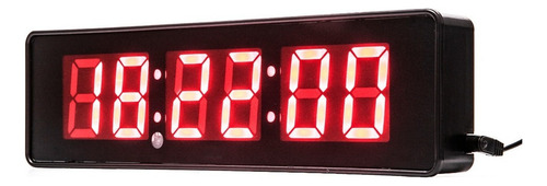 Cronometro Relógio Led Digital Parede Mesa C/ Controle
