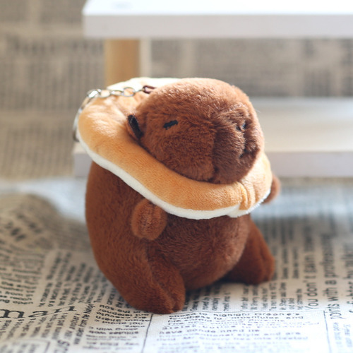 Colgante Capivara De Peluche Para Mochila Escolar Contact No