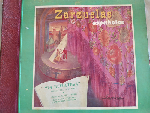 Zarzuelas Españolas  La Revoltosa  Disco De Vinilo 