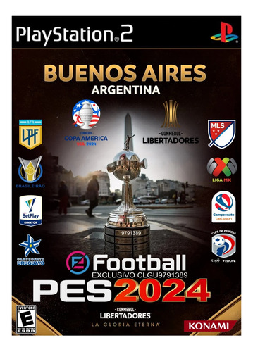 Ps 2 Pes 2024 Copa Libertadores / Copa America 2024 / Sobre
